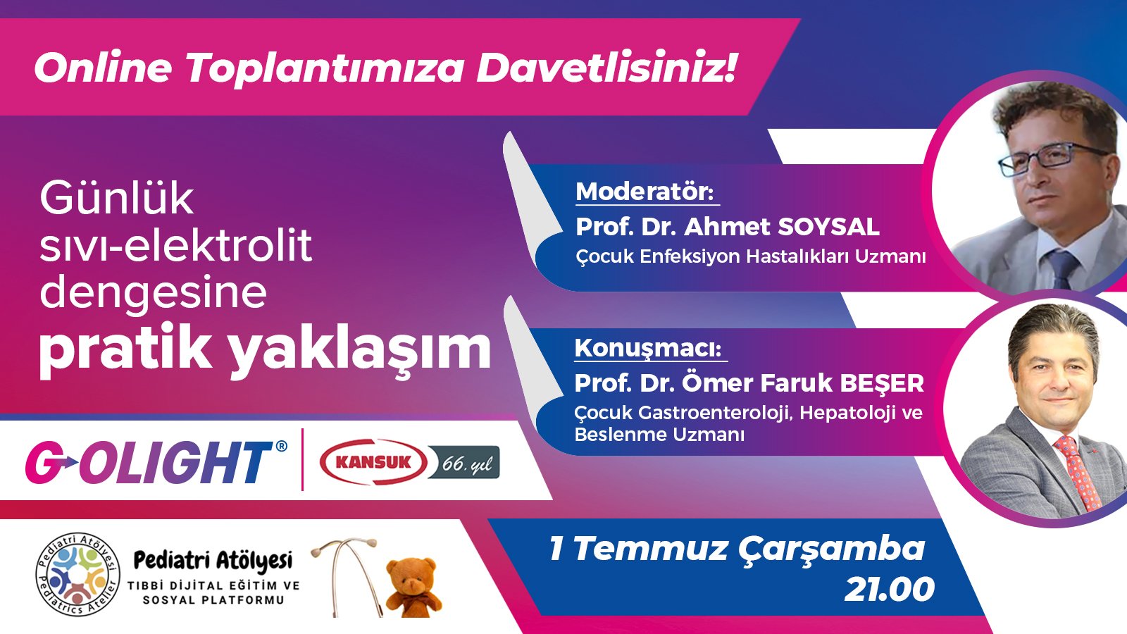Günlük Sıvı Elektrolit Dengesine Pratik Yaklaşım