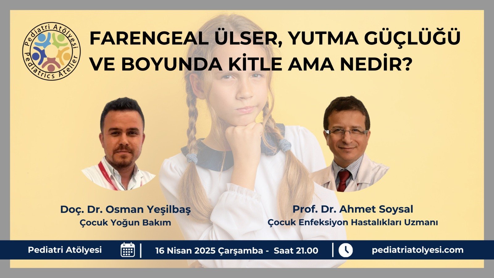 Farengeal Ülser, Yutma Güçlüğü ve Boyunda Kitle Ama Nedir?